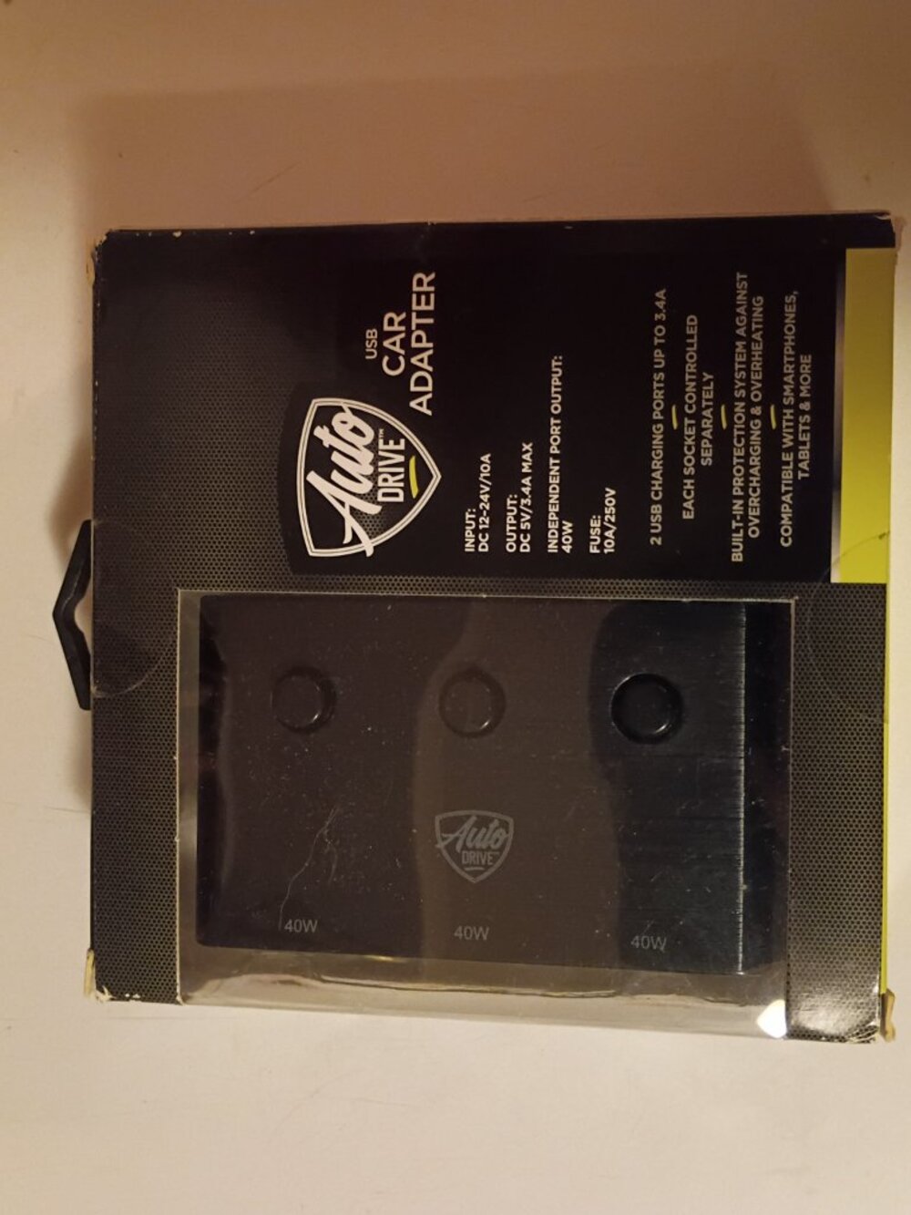 Auto Drive USB Power Adapter New Unused - Picture 7 of 7